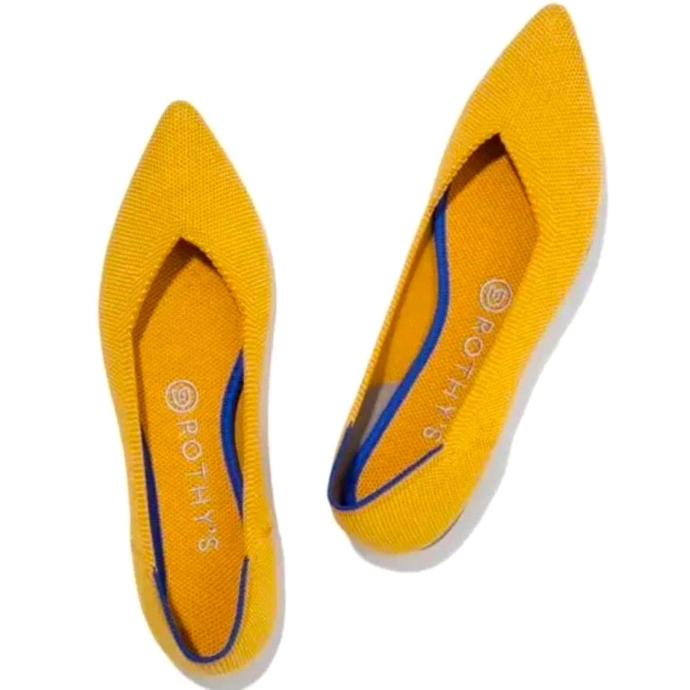 Rothy’s in marigold yellow size 9.5